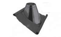 Schiedel Permeter Black 250/350 Чёрный Проход через крышу (без манжеты от дождя)