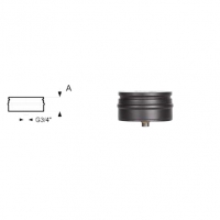 Schiedel Permeter Black 150/250 Чёрный Ёмкость с отводом конденсата